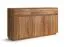 Kommode | Massivholz | Eichenholz geölt | 3 Türen | Push-to-open Funktion | 2 Schubladen | Soft-Close Funktion | 157 x 40 x 85 cm | 4 Fächer