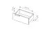 Moderne Kommode mit schlichten Design Fouchana 08, Farbe: Schwarz / Eiche Artisan - Abmessungen: 123 x 103 x 39,5 cm (H x B x T), mit Soft-Close-System