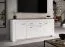 Kommode / Sideboard Tridano | Farbe: Eiche Artisan / Weiß Hochglanz | 1 große Schublade | 5 Fächer | 190,4 x 35 x 84,5 cm