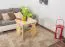 Couchtisch Kiefer massiv Vollholz natur 005 – Abmessung 60 x 65 x 65 cm (H x B x T)