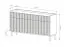 Sideboard mit Push-to-open Skhira 02, Push-to-open, Farbe: Beige / Eiche Scandi, drei Türen, Maße: 82 x 153 x 38 cm, drei Schubladen, ABS-Kantenschutz