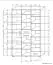 Vitrine Kavieng 22, Farbe: Eiche / Weiß - Abmessungen: 200 x 120 x 40 cm (H x B x T)