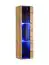 Hängevitrine Fardalen 20, Farbe: Eiche Wotan - Abmessungen: 120 x 30 x 30 cm (H x B x T), mit LED-Beleuchtung