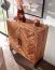 Schuhschrank aus Sheesham Massivholz, Farbe: Sheesham - Abmessungen: 105 x 100 x 40 cm (H x B x T)