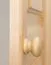 Kleiderschrank Massivholz natur 007 - Abmessung 190 x 80 x 60 cm (H x B x T)