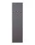 Garderobe Knoxville 25, Farbe: Grau - Abmessungen: 150 x 40 x 3 cm (H x B x T)