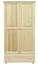 Kleiderschrank Natur 195x102x59 cm Abbildung