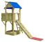 Steiner Shopping Spielturm K25 inkl. Balkon, Klettersteg und Sandkasten - Abmessungen: 475 x 225 cm (L x B)