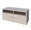 TV-Unterschrank Kerowagi 21, Farbe: Sonoma Eiche - Abmessungen: 60 x 135 x 49 cm (H x B x T)