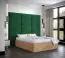 Wandpaneel im modernen Stil Farbe: Grün - Abmessungen: 42 x 84 x 4 cm (H x B x T)