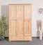 Kiefer Kleiderschrank Breite 120 cm