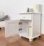 Nachtkommode Weiß 55x42x35 (HxBxT) Kiefer massiv Abbildung