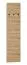 Garderobe Pandrup 07, Farbe: Eiche - Abmessungen: 145 x 35 x 2 cm (H x B x T)