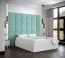Wandpaneel mit modernen Design Farbe: Hellblau - Abmessungen: 42 x 42 x 4 cm (H x B x T)