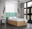 Wandpaneel mit modernen Design Farbe: Hellblau - Abmessungen: 42 x 42 x 4 cm (H x B x T)