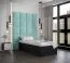 Wandpaneel mit modernen Design Farbe: Hellblau - Abmessungen: 42 x 42 x 4 cm (H x B x T)