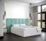 Wandpaneel mit modernen Design Farbe: Hellblau - Abmessungen: 42 x 42 x 4 cm (H x B x T)
