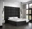 Wandpaneel im edlen Stil Farbe: Schwarz - Abmessungen: 42 x 84 x 4 cm (H x B x T)