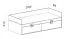 Kinderbett / Jugendbett Fabian 14 inkl. Bodenplatte, Farbe: Eiche Hellbraun / Weiß / Grau - 90 x 200 cm (L x B)