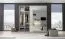 230 cm breiter Kleiderschrank mit 2 Türen | Farbe: Beige Abbildung