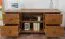 TV-Kommode Massivholz Farbe: Eiche 55x136x47 cm Abbildung