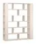 Bücherregal | Farbe: Beige | 15 Ablageflächen | großes Regal | schafft Ordnung in jeden Raum | Maße: 170 x 40 x 206 cm | für Wohnzimmer oder Büro