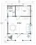 Ferienhaus F18 mit Terrasse, Geländer u. Schlafboden | 44 m² | 70 mm Blockbohlen | Naturbelassen | inkl. Fenster 2 Hand Dreh-Kipp