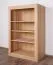 Regal Wooden Nature 109 Eiche massiv geölt - 108 x 150 x 45 cm (B x H x T)