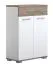 Schuhschrank, Farbe: Dunkelbraun 98x68x35 cm Abbildung
