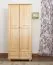 Dielenschrank Kiefer, Farbe: Natur 190x90x60 cm Abbildung