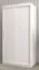 Schlafzimmer - Kleiderschrank, Farbe: Weiß matt - Abmessungen: 200 x 100 x 62 cm ( H x B x T) Abbildung