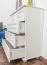 Dielenschrank niedrig, Kommode, Flurschrank, 100 cm breit