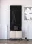 Garderobe mit modernem Design Creola 04 | 5 Garderobenhacken aus Kunststoff | Farbe: Kaschmir | Maße: 70 x 34 x 54 cm | für Eingangsbereich | ABS-kanten