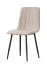 Stuhl Maridi 278, Farbe: Beige - Abmessungen: 88 x 44 x 46 cm (H x B x T)