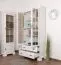 Vitrine Sentis 14, Farbe: Kiefer weiß - Abmessungen: 192 x 88 x 40 cm (H x B x T)