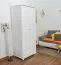 schmaler Schrank, Farbe: Weiß 190x80x60 cm Abbildung