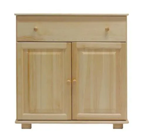 Sideboard, Kiefer massiv, Breite: 100 cm, Farbe: Natur Abbildung