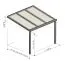 Terrassenüberdachung XL 01, Dach: 10 mm Glas klar, Grundfläche: 12,24 m² - Abmessungen: 400 x 306 cm (B x L)