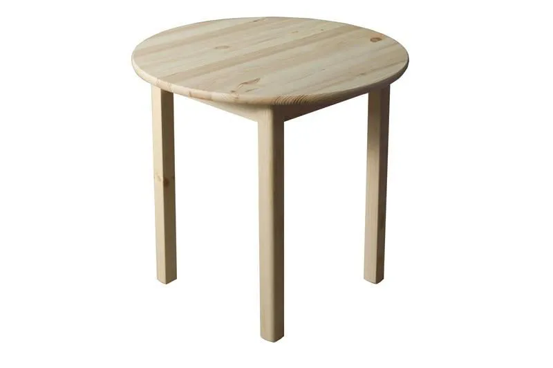 Esszimmertisch Esstisch 80x80 cm, Farbe: Natur Abbildung