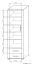 Schrank Aitape 25, Farbe: Sonoma Eiche dunkel / Sonoma Eiche hell - Abmessungen: 188 x 60 x 40 cm (H x B x T)