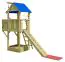 Spielturm K25 inkl. Balkon, Klettersteg und Sandkasten FSC® - Abmessungen: 475 x 225 cm (L x B)