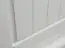 Kommode Gyronde 01, Kiefer massiv Vollholz, Farbe: Weiß / Eiche - 85 x 130 x 45 cm (H x B x T)