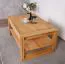 Couchtisch Wooden Nature 14 Wildeiche massiv geölt - 100 x 65 x 46-65 cm (B x T x H)