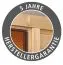 Saunahaus "Terning" Farbe: Terragrau - 276 x 276 cm (B x T), Grundfläche: 7,6 m²