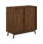 Wohnzimmer Komplett - Set A Salleron, 3-teilig, Eiche massiv geölt, in Tabacco, ein TV-Unterschrank, eine Kommode, ein Couchtisch