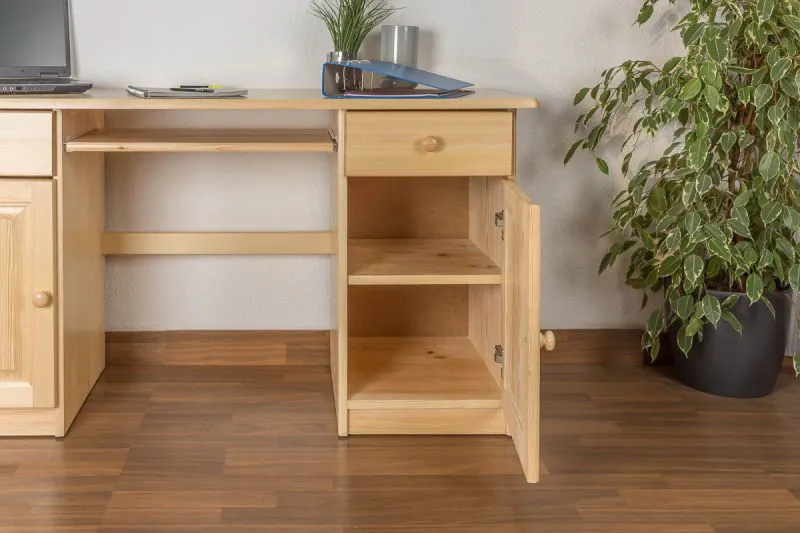 Schreibtisch Holz natur
