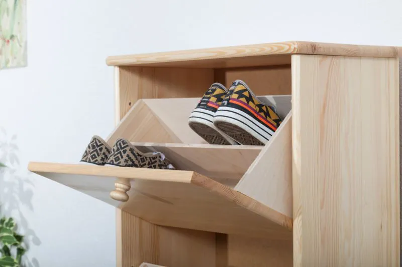Schuhschrank aus Kiefernholz