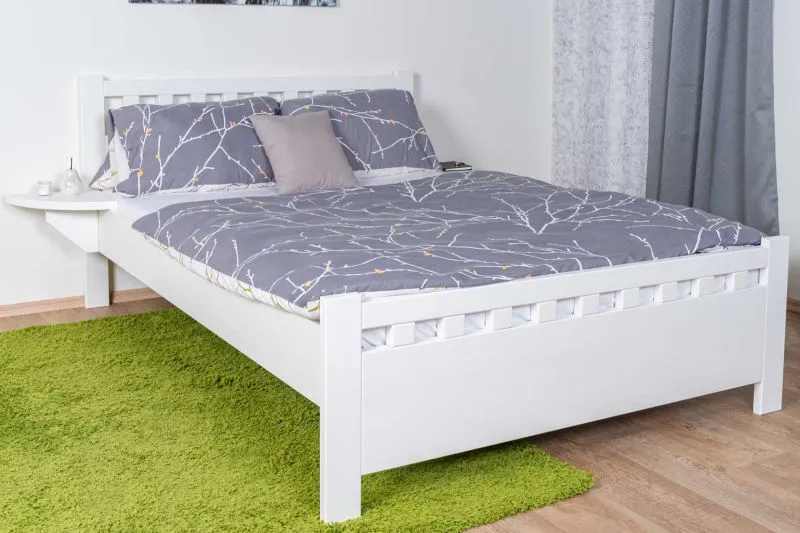Modernes Jugendbett Kiefer Massivholz 67, inkl. Lattenrost, Matratzenmaße 160 x 200 cm, hohe Holzqualität, robust und stabil, einfache Montage