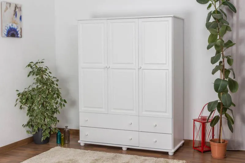 Kleiderschrank in weiß Abbildung