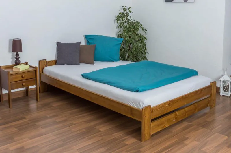Futonbett Kiefer 140 x 200 cm Natur Abbildung
